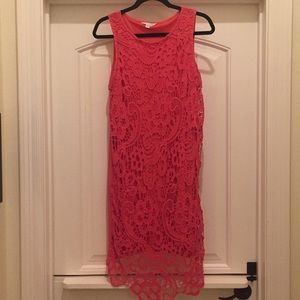 Casual lace dress - (A-22)